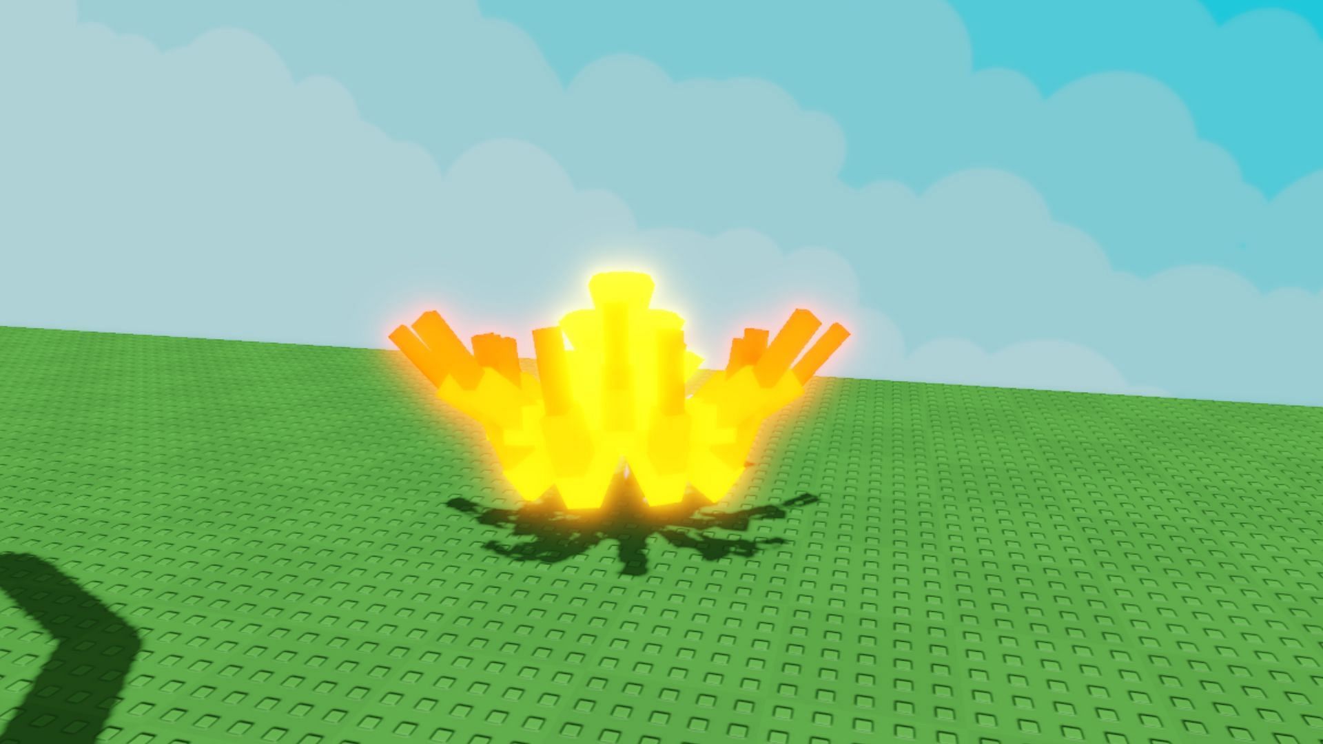 A fruit with the Shocked Mutation (Image via Roblox)